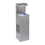 Roller Grill Drinking Fountain with Double Cup Filler AQUA80