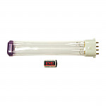 HyGenikx System Shatter-proof Replacement Lamp and Battery Purple Cap HGX-30-F