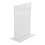 Olympia Upright Acrylic Menu Holder A5