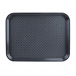 Kristallon Foodservice Tray Charcoal 350 x 450mm