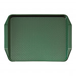 Cambro Polypropylene Handled Fast Food Tray Green 430mm