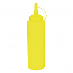 Vogue Yellow Squeeze Sauce Bottle 35oz