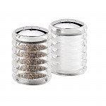Olympia Linear Pepper Shakers (Pack of 12)