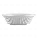 Olympia Stoneware Oval Pie Bowls 180 x 133mm (Pack of 6)