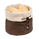 Acacia Wood Bread Basket with Handles