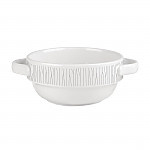Churchill Bamboo Handled Stacking Soup Bowl 14oz (Pack of 6)