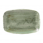 Churchill Stonecast Patina Oblong Plates Burnished Green 305x198mm (Pack of 6)