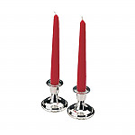 Silver Plated Candlestick Holders (Pack of 2)