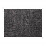 Steelite Modern Twist Silicone Placemat Black Grey 305x400mm (Pack of 12)