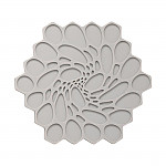 Steelite Modern Twist Trivet Cloud Hive 178mm (Pack of 6)