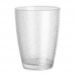 Olympia Kristallon Polycarbonate Tumbler Pebbled Clear 275ml (Pack of 6)