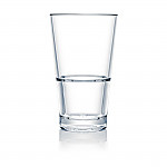 Kristallon Polycarbonate Ringed Tumbler Clear 285ml (Pack of 6)