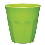 Olympia Kristallon Melamine Plastic Tumbler Green 290ml (Pack of 6)