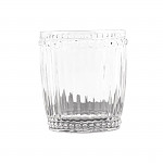 Olympia Baroque Whiskey Glasses Clear 325ml (Pack of 6)