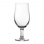 Arcoroc Cervoise Stemmed 2/3 Pint Beer Glasses 380ml CE Marked (Pack of 24)