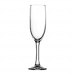 Olympia Chime Crystal Champagne Flutes 225ml (Pack of 6)