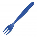 Olympia Kristallon Polycarbonate Fork Blue (Pack of 12)