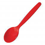 Polycarbonate Spoon Red Kristallon (Pack of 12)