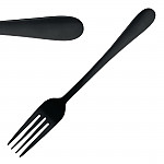 Olympia Etna Black Table Fork (Pack of 12)