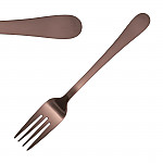 Olympia Cyprium Copper Dessert Fork (Pack of 12)
