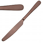 Olympia Cyprium Copper Table Knife (Pack of 12)