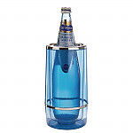 Aps Blue Acrylic Wine And Champagne Cooler