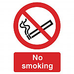Vinyl No Smoking Symbol Sign
