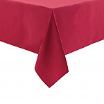 PVC Polka Dot Tablecloth Red 54 x 70in