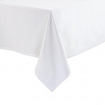 Mitre Luxury Luxor Tablecloth Ivy Leaf White