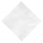 Duni Lunch Napkin White 33x33cm 3ply 1/4 Fold (Pack of 1000)