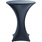 Jersey Stretch Table Cover - Black