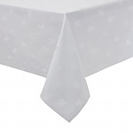 Mitre Luxury Luxor Round Tablecloth White