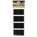 Securit Adhesive Chalkboard Labels Rectangle (Pack of 8)