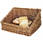 Poly Wicker Oval Food Basket (Pack of 6)