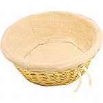 Oval Polypropylene Food Basket Black (Pack of 6)