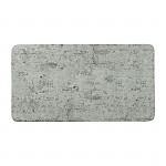 Steelite Concrete Rectangular Melamine Platters GN 1/3 (Pack of 3)