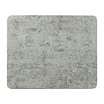 Steelite Concrete Rectangular Melamine Platters GN 1/2 (Pack of 3)