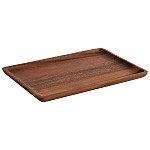 Churchill Melamine Square Trays Granite 303mm (Pack of 4)