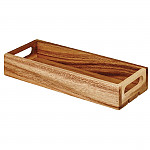 Churchill Alchemy Wood Large Double Handled Boards 495 x 130mm (Pack of 4)