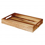 Churchill Alchemy Wood Small Serving Boards 300 x 90mm (Pack of 4)