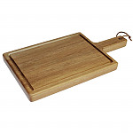 Olympia Acacia Wood Wavy Handled Wooden Board