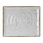 Steelite Craft Melamine Rectangular Platters White GN 1/2 (Pack of 3)