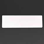 Churchill Alchemy Buffet Melamine Trays White GN 2/4 (Pack of 4)