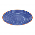 APS La Vida Melamine Plate Round Blue 320mm