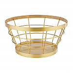 APS+ Metal Basket Gold Brushed 110 x 210mm
