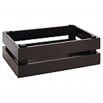 APS Superbox Buffet Crate Black GN1/4