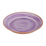 APS La Vida Melamine Plate Round Purple 320mm