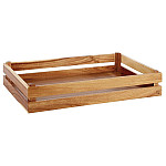 APS Superbox Buffet Crate Acacia GN1/1