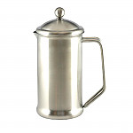 Olympia Satin Finish Stainless Steel Cafetiere 6 Cup
