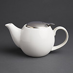 Olympia Cafe Teapot 510ml White